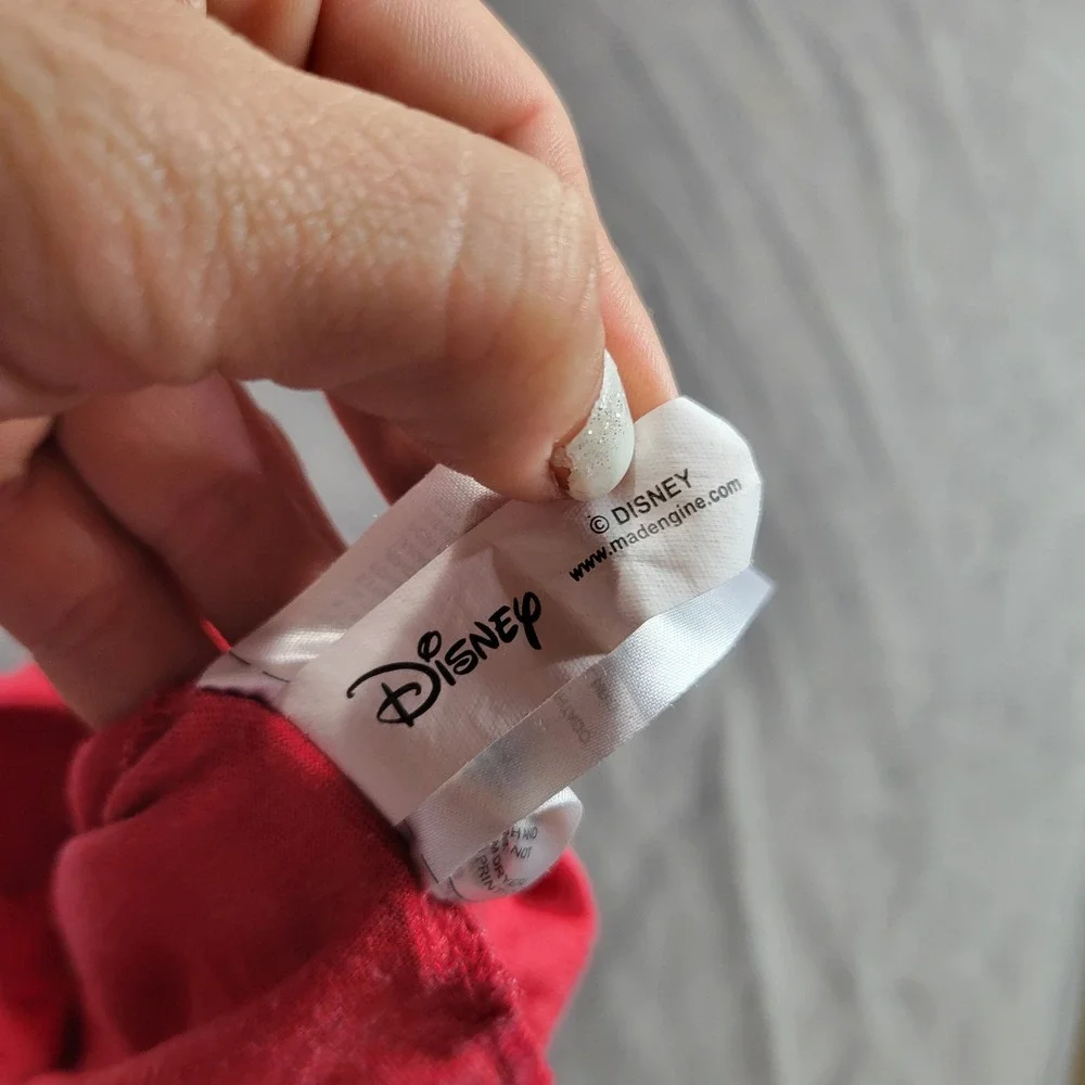 Old Navy Disney Mickey Mouse Little Guy Big Heart Red Long‎ Sleeve Shirt 2T